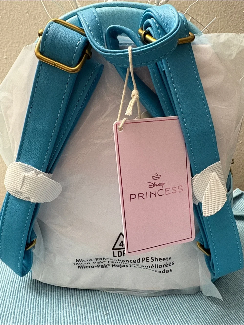LOUNGEFLY Disney Ariel Mini Backpack — Aqua NWT🌸
